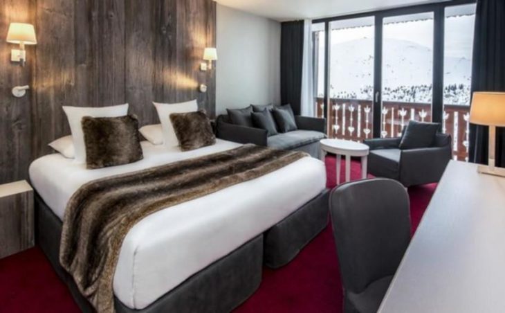 Hotel Pic Blanc, Alpe d'Huez, Bedroom